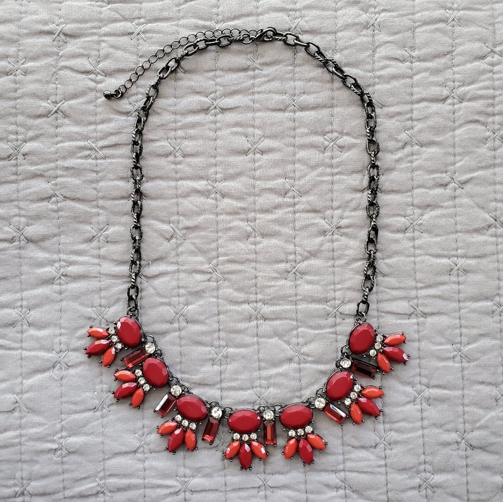 Red Statement Necklace